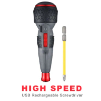 VESSEL 1200RPM Cordless Electric Screwdriver Rechargeable 3.6V Power Tools Set Household Maintenance Repair No.220USB S1