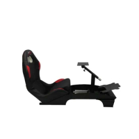 Folding racing simulator steering wheel stand safety driving game simulator for g29 t300rs