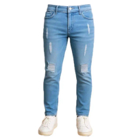 Jeans lelaki koyak Men’s denim jeans Pants slim fit premium quality