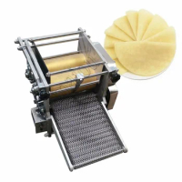 Automatic Industrial Flour Corn Mexican Tortilla Machine Taco Roti Maker Press Bread Grain Product Tortilla Making Machine