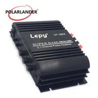 Lepy LP-168S 12V Power Subwoofer 2.1 Channel Auto Audio Car Amplifier Bass Output HiFi Stereo Sound WithAUX Function LoudSpeake