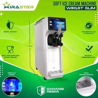 Mesin Es Krim Lembut Soft Ice Cream 1 Tuas Table Slim Type 10L/H Wirastar WIR-18T