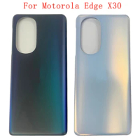 Battery Cover Rear Door Case Housing For Motorola Moto Edge X30 Edge 30 Pro Back Cover with Adhesive Sticker Replacement Parts