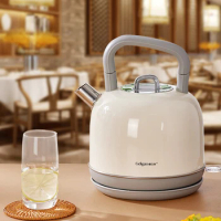 1800ML 220V Electric Kettle 2L/3L Capacity 304 Stainless Steel Inner Water Boiling Kettle Pot Fast Heating Home Appliance