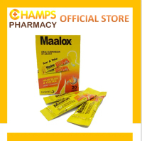 MAALOX ORAL SUSPENSION IN SACHET (20 SACHETS X 4.3ML) FOR HEARTBURN & GASTRIC [EXP : 05/26]