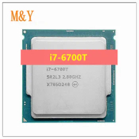 Original Core I7 6700T I7-6700T CPU Processor 2.8G 35W LGA 1151 14nm Quad Core scrattered pieces