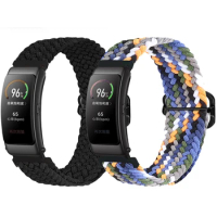 18MM Adjustable Nylon Elastic Braid Wrist Strap For F-ossil Gen 4 Fossil Wearable Watch Band Devices Smart Accessories Correa
