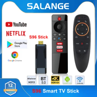 S96 Smart TV Stick Android 10 Smart Android TV Box AllWinner H313 2GB 16GB 2.4G/5G WiFi Top Box Bluetooth 5.0