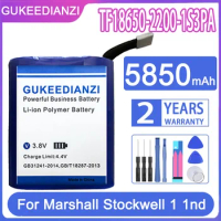 GUKEEDIANZI 5850mAh Battery TF18650-2200-1S3PA For Marshall Stockwell 1 Stockwell1 1 1nd Batteries + Free Tools