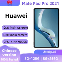 HUAWEI MatePad Pro12.6 WIFI HarmonyOS 2 Kirin9000E Battery 10500mAH Screen resolution 2560x1600 Used pad