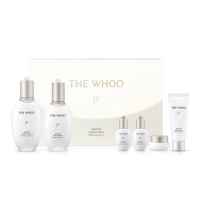 【WHOO 后】官方直營 拱辰享雪珍珠凝潤保養禮盒150+110ml(水150ml+乳液110ml+霜10ml+潔顏乳40ml)