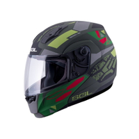 【SOL Helmets】SM-3可掀式安全帽 (戰將_消光軍綠/草綠) ｜ SOL安全帽官方商城