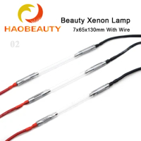 20PCS Equipment Xenon Lamp 7x65x130mm OPT Hair Removal IPL Photon Skin Rejuvenation Freckle Eyebrow Machine Accessories