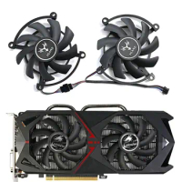 Brand new 2FAN 4PIN 85MM GTX1060 1070 GPU fan suitable for Colorful iGame GTX 1060 1070 graphics card cooling fan