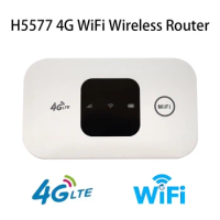 H5577 Mifi 4G Lte Universal Pocket Wifi Router Mobile Hotspot Wireless Modem Mini Outdoor Hotspot Broadband with SIM Card Slot