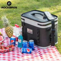 ROCKBROS 22L Outdoor Picnic Cooler Picnic Basket Multifunctional Large Capacity Durable Waterproof Hiking Camping Bag Cooler Box