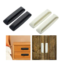 2Pcs Self Adhesive Cabinet Drawer Handle Universal Portable Freezer Handle Support Kits for Wardrobe Sliding Door Freezer Drawer