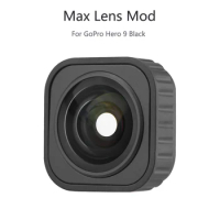 New Max Lens Mod For GoPro Hero 9 Black 155 Degree Replacement Lens Cap For GoPro 9 Camera Accessory