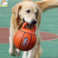 狗狗玩具耐咬寵物玩具球橡膠手柄互動訓練中大型犬玩具