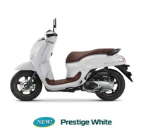 Honda All New Scoopy Prestige Smart Key JABODETABEK Prestige White Tangerang