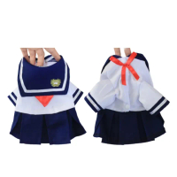 【上學囉】經典水手服寵物衣服(校服 外出 造型 睡衣 貓咪 寵物裝 狗狗 服裝 絕育衣 防舔衣 小型犬)