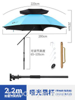 釣魚傘新款地插萬向大釣傘高級防紫外遮陽釣魚專用釣傘【摩可美家】