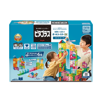 日本People-益智磁性積木BASIC系列-滾球滑道組DX(1Y6m+/磁力片/磁力積木/STEAM玩具)