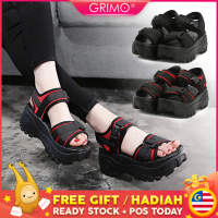 READY STOCK GRIMO Bokerine Sandal Shoe Women's Sport Shoes Kasut Walking Running Lady Perempuan Wani