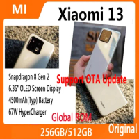 Global ROM Xiaomi 13 5G 256GB/512GB Snapdragon 8 Gen 2 120Hz OLED 54MP Leica Triple Camera 4500mAh 67W IP68 Smartphone