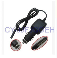 50PCS High Quality 12V 2A Cable Battery Car Charger Power Adapter Supply for Microsoft Windows Surface RT 10.6 Tablet PC