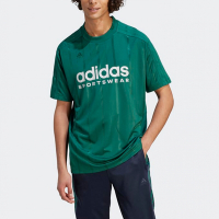adidas 上衣 男款 短袖上衣 運動 亞規 綠 IQ0894(S1995)