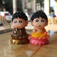 COD จัดส่งจากประเทศไทย โมเดลฟิกเกอร์ คอสเพลย์ชินจัง Crayon Shin chan สําหรับตกแต่งรถยนต์ Eula Sakya