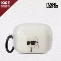 KARL LAGERFELD Case Airpods Pro Gen2 Karl Lagerfeld TPU NFT Karl - Transparent
