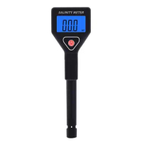 Portable Salinity Meter Salinometer Halometer Seawater Salinity Tester Salt Concentration Meter for