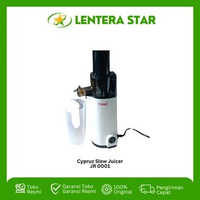 CYPRUZ Slow Juicer JR-0001 120W 50 RPM Hemat Energi Anti Bocor 50ml 400ml