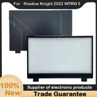 New For Acer Shadow Knight 2022 NITRO 5 AN517-58G LCD Back Cover A Shell LCD Front Bezel Cover B Shell