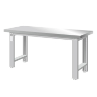 【天鋼 tanko】WA-57S 重量型工作桌 不鏽鋼 寬150cm(多功能桌 書桌 電腦桌 辦公桌 工業風桌子 工作桌)