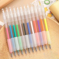 12 Colors 3d Three-dimensional Jelly Pen Phone Case DIY Handbook Pen Color Markers Gift for Kids