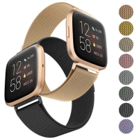 Metal Magnetic Strap For Fitbit Versa 4 3 2 Band Bracelet Watchband For Fitbit Versa Lite/Fitbit Sense 2 Smart watch