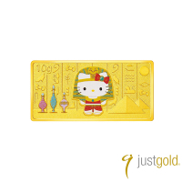 【Just Gold 鎮金店】Hello Kitty 環遊世界-埃及 金條10g