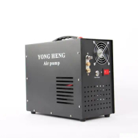 YONG HENG Auto Start-Stop 300bar Pcp Air Compressor 12V 110V 220V Pcp Pump Pcp Rifle Submersible Oxygen Bottle Pump Compressor