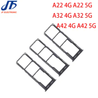 20Pcs SIM Card Tray Holder For Samsung Galaxy A42 A22 A32 4G 5G Adapter Replacement Parts