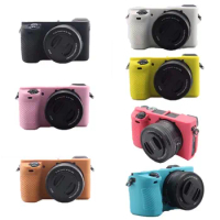 Soft Camera Bag Skin Silicone Case Rubber Cover For Sony A6500 Protective Body