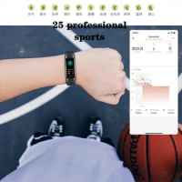 Thermometer Kids Smart Watch Children Smartwatch Fitness Watch For Boys Health Sports Heart Rate Monitor Child Smart-Watch