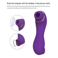 Silicone Soft Licking Tongue Clit Sucker Vagina Clitoris Stimulator Couples Oral Sex Toys for Women Erotic Female Masturbator