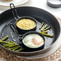 不銹鋼煎蛋模具DIY荷包蛋模型圓形早餐飯團制作磨具套煎雞蛋神器