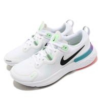 Nike 慢跑鞋 React Miler 運動 男女鞋 輕量 透氣 避震 路跑 健身 情侶款 白 綠 CW1778102