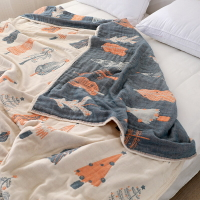 純棉紗布毛巾被 6層全棉雙人蓋毯 夏季空調被 午睡毯 兩用被單