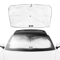 Car Sunshade Front Windshield Cover Umbrella Protector Auto Accessories For BMW E46 M3 318i 325i 2000 2001 2002 2003 2004 2005