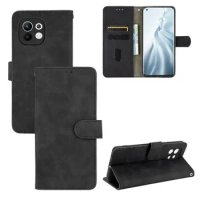 For Xiaomi Mi 11 Lite Pro Case Luxury Flip PU Leather Card Slots Wallet Stand ShockProof Case For Xiaomi Mi 11 Mi11 Phone Bags